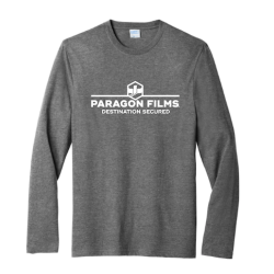 Port & Company Tri-Blend Long Sleeve T-shirt (Graphite Heather)